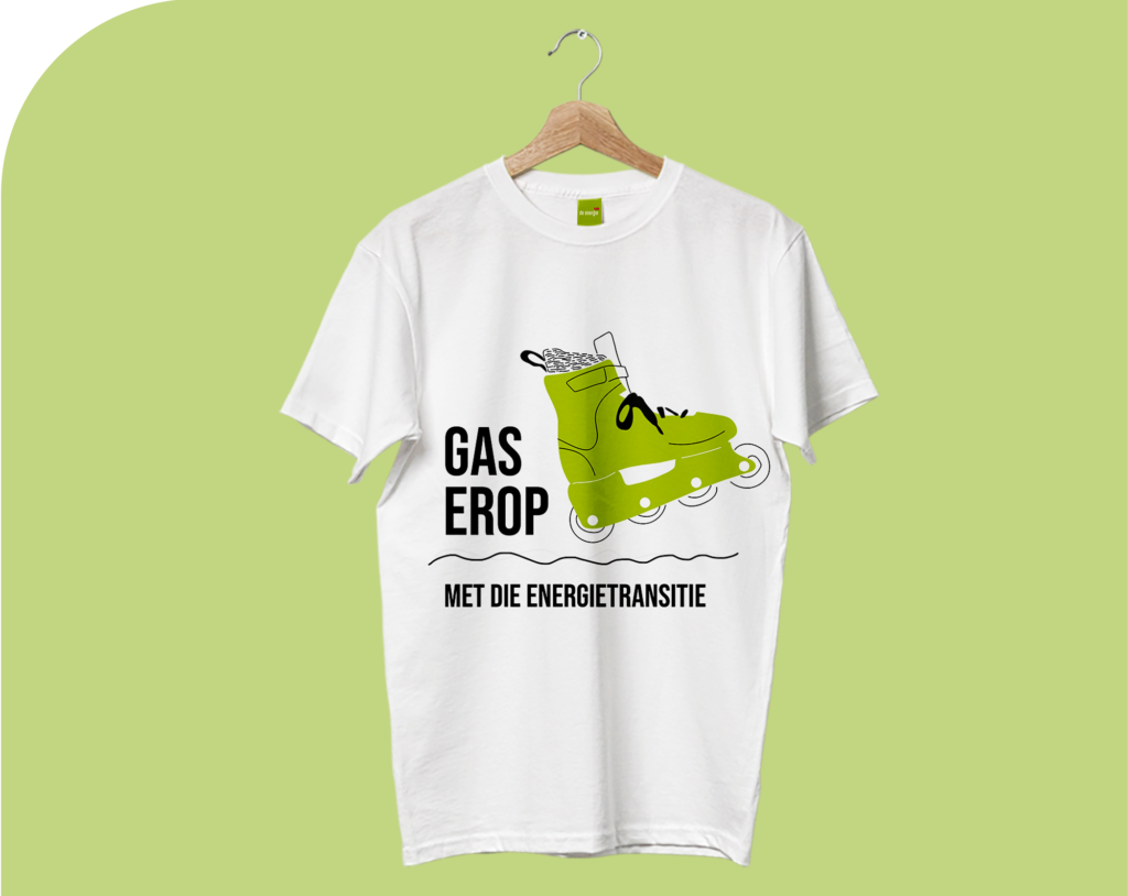 Energieke producten voor inwoners van gemeenten - T-shirt